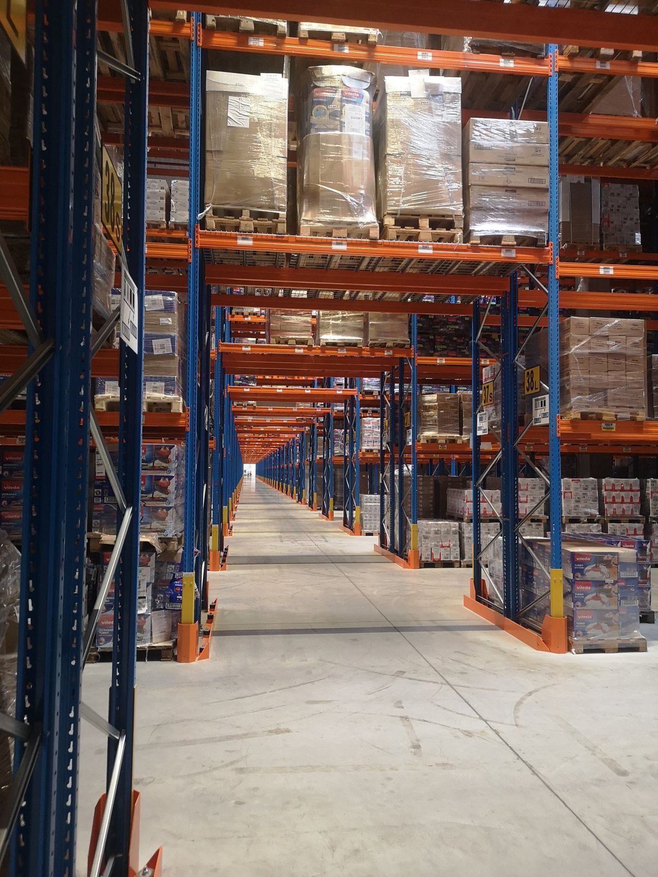 Vileda VAS and packing